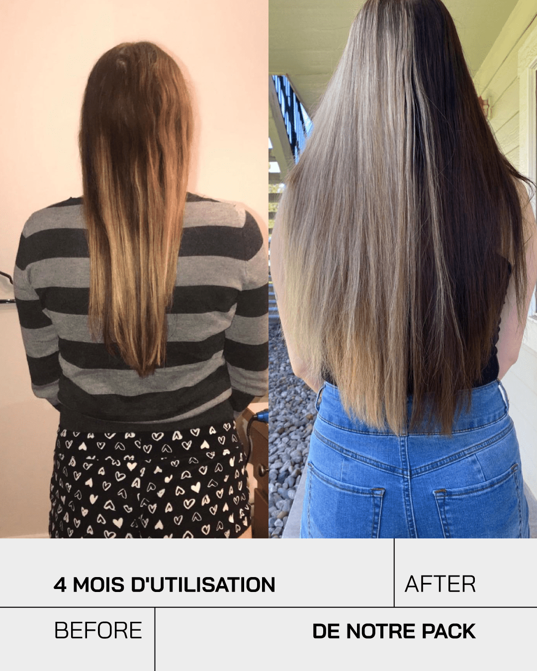 Pack shampooing et après-shampooing pousse et croissance
